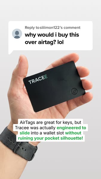 Not a Keyring. A Card.