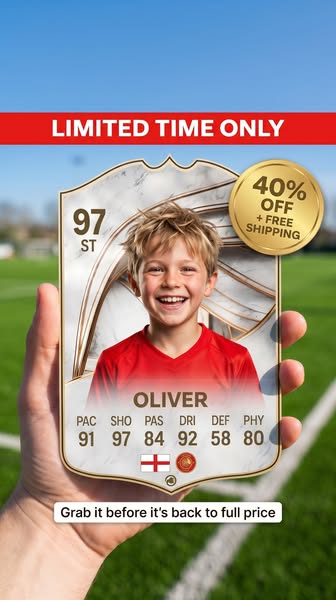 The Perfect Football Gift - 40% OFF