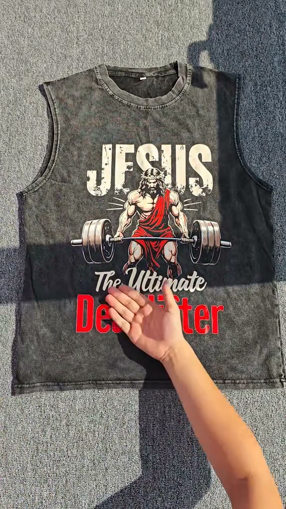 Washed Sleeveless Vest Sale Only £18.99