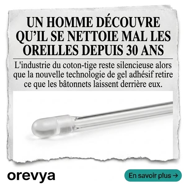 Ce que les bâtonnets laissent derrière eux