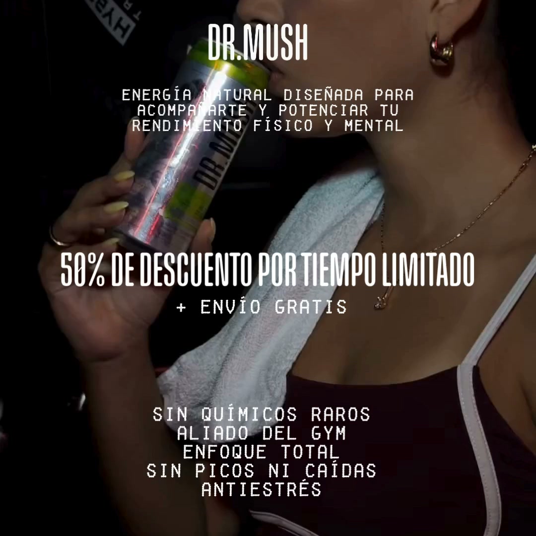 Dr. Mush 50% de descuento + envío gratis