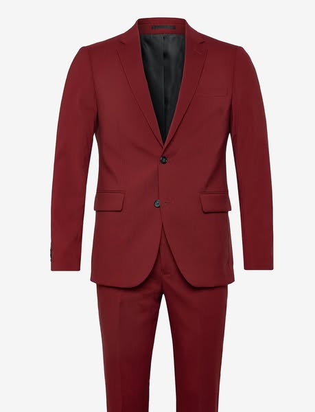 Plain Mens Suit - Normal Length