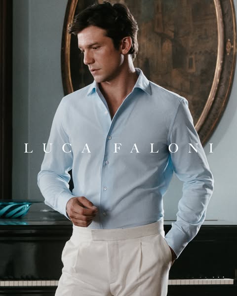 Chemise en cachemire et coton