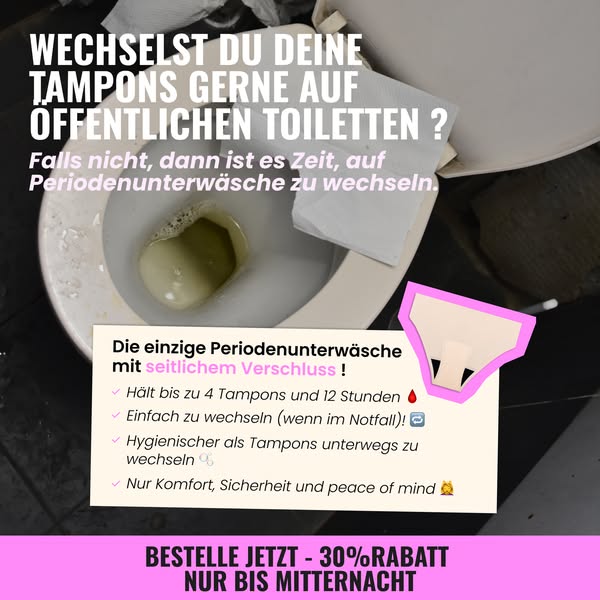 Jetzt Deutschland's Favorite Periodpanties im Holiday Sale shoppen