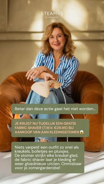 + GRATIS pluizenverwijderaar