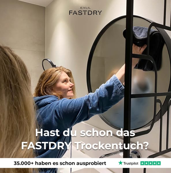 Das FASTDRY Trockentuch