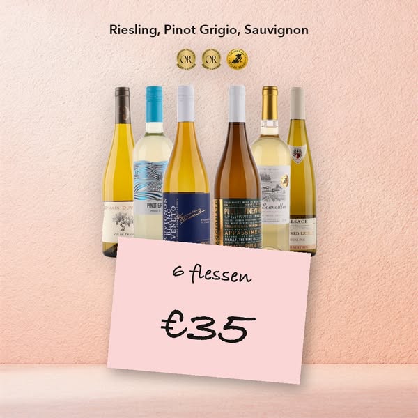 6 flessen voor €35