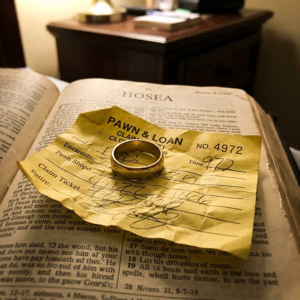 He bought his wife back. Hosea 3:2.