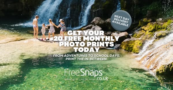 20 Free Prints Every Month