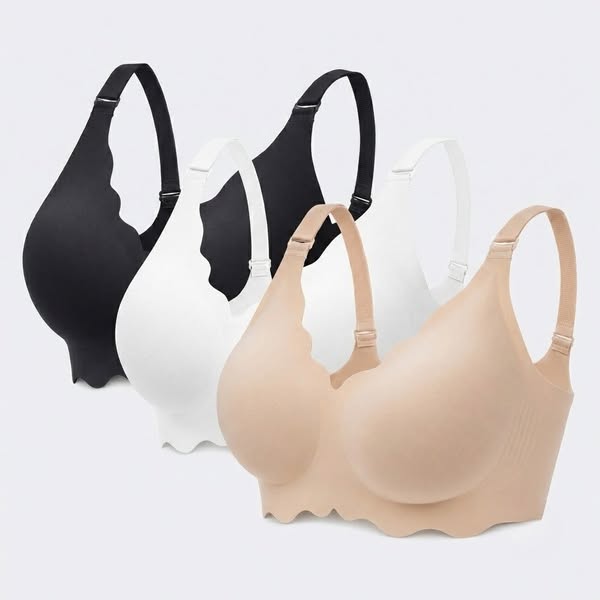 Set of 3 Seamless Nursing Bras | NAEVII