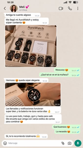¡NO ES SOLO UN RELOJ, ES MUCHO MÁS!