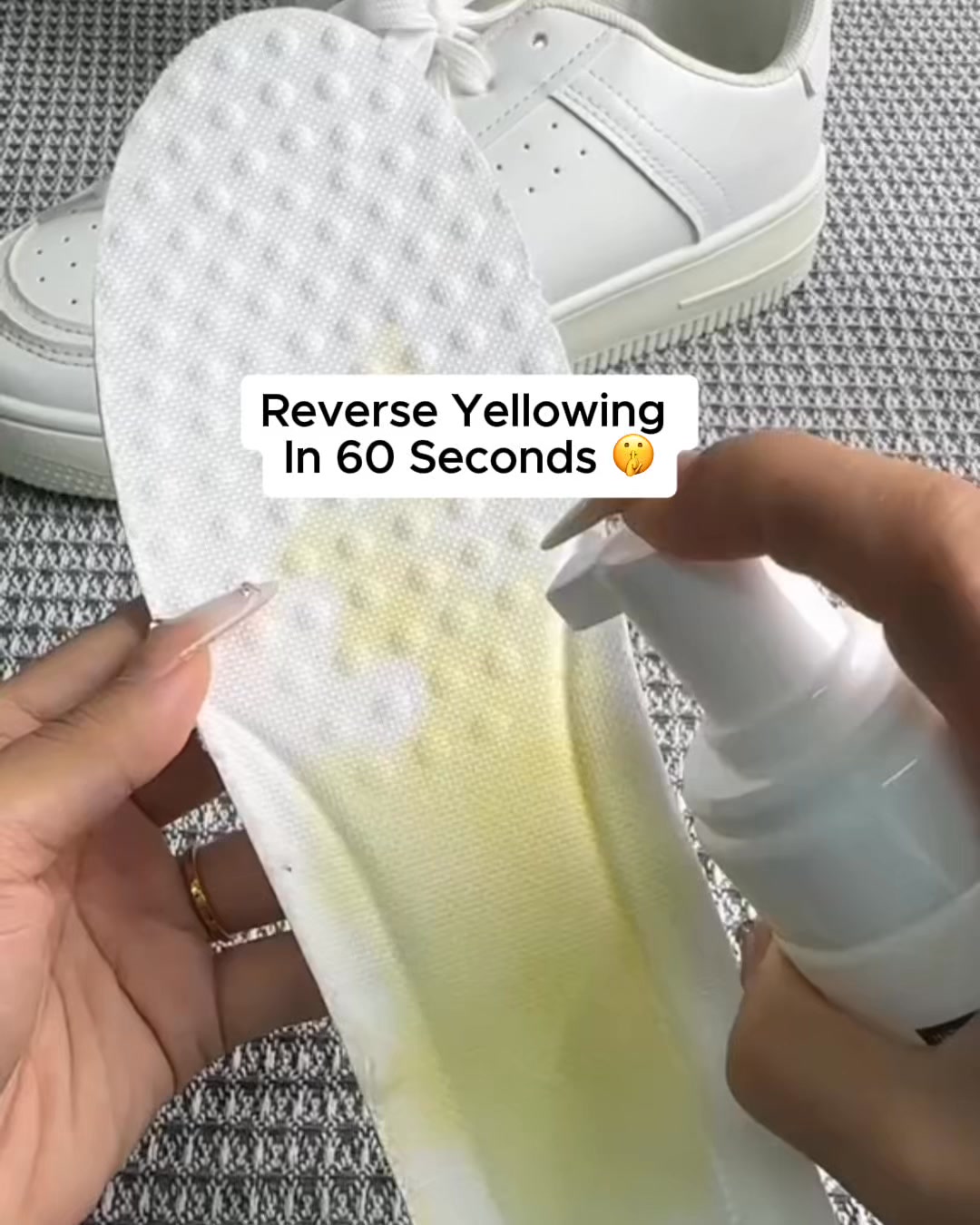 From Yellow to White In 60 Seconds