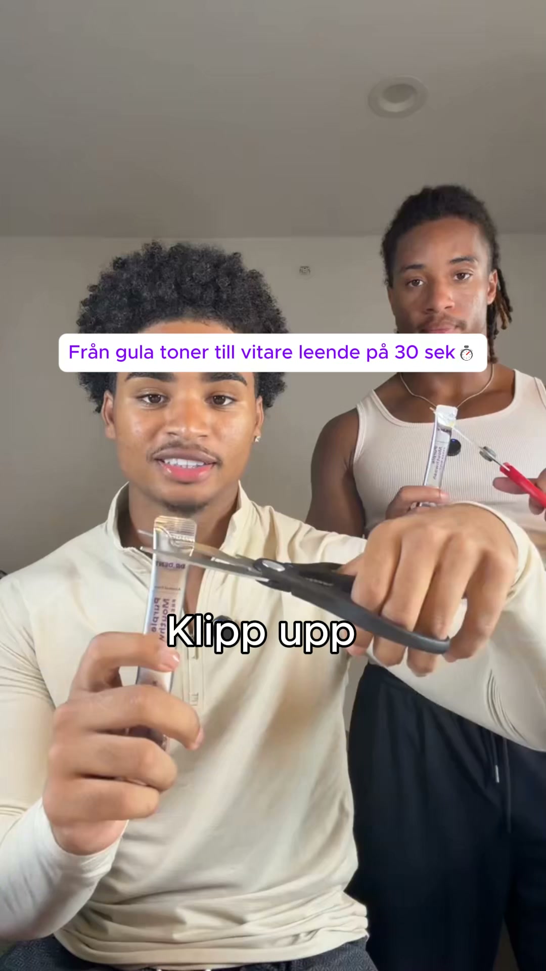 Gula toner? Bli av med dem på 30 sekunder