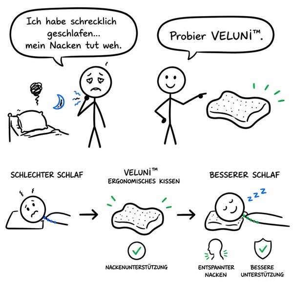 Besser schlafen mit VELUNI™