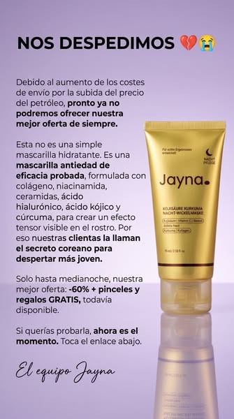 50 % de descuento hoy