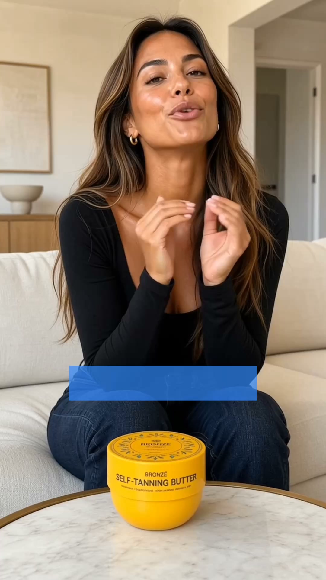 "I wanted a self-tanner that didn't look like I'd self-tanned."