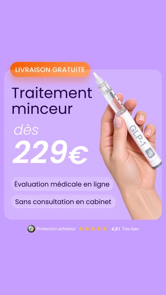 GLP 1 - Programme de perte de poids – 29 € de réduction