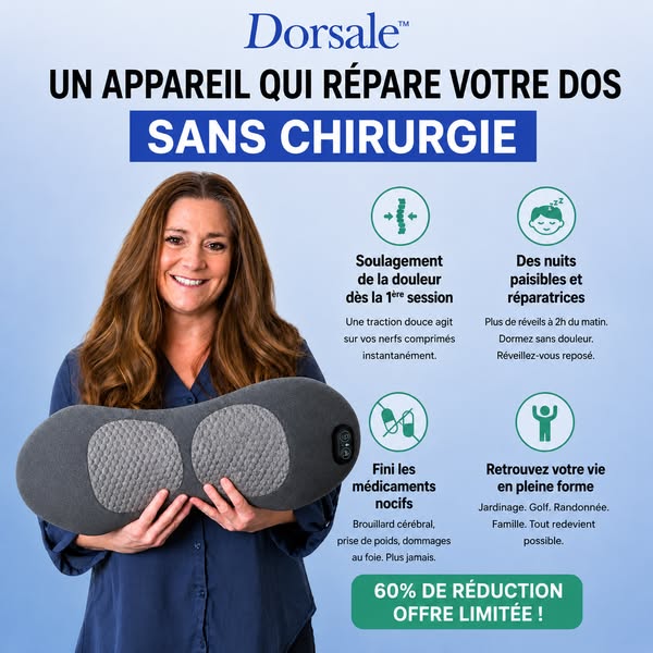 Ton dos mérite du soulagement