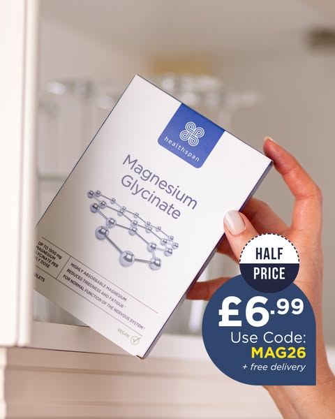 Magnesium Glycinate £6.99 + FREE DELIVERY