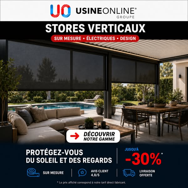 Prix usine - Jusqu'à -30% de réduction !