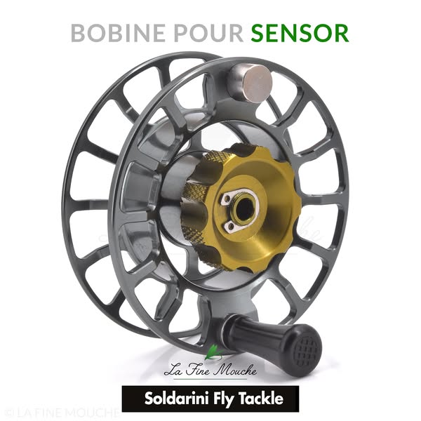 Bobine supplémentaire pour Moulinet SENSOR de Soldarini