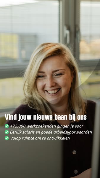 Ontdek 100+ vacatures