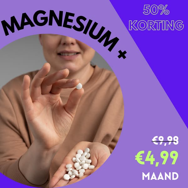 Magnesium Slechts 4,99€ per maand!