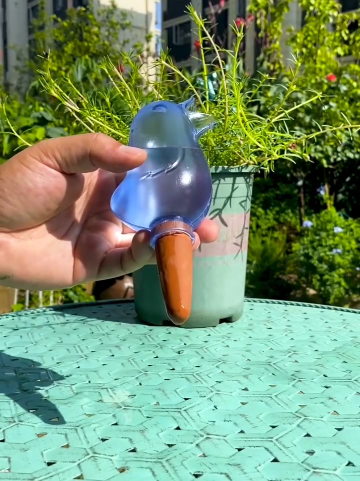 FORGET TO WATER YOUR PLANTS AGAIN? LET THIS DO IT FOR YOU!