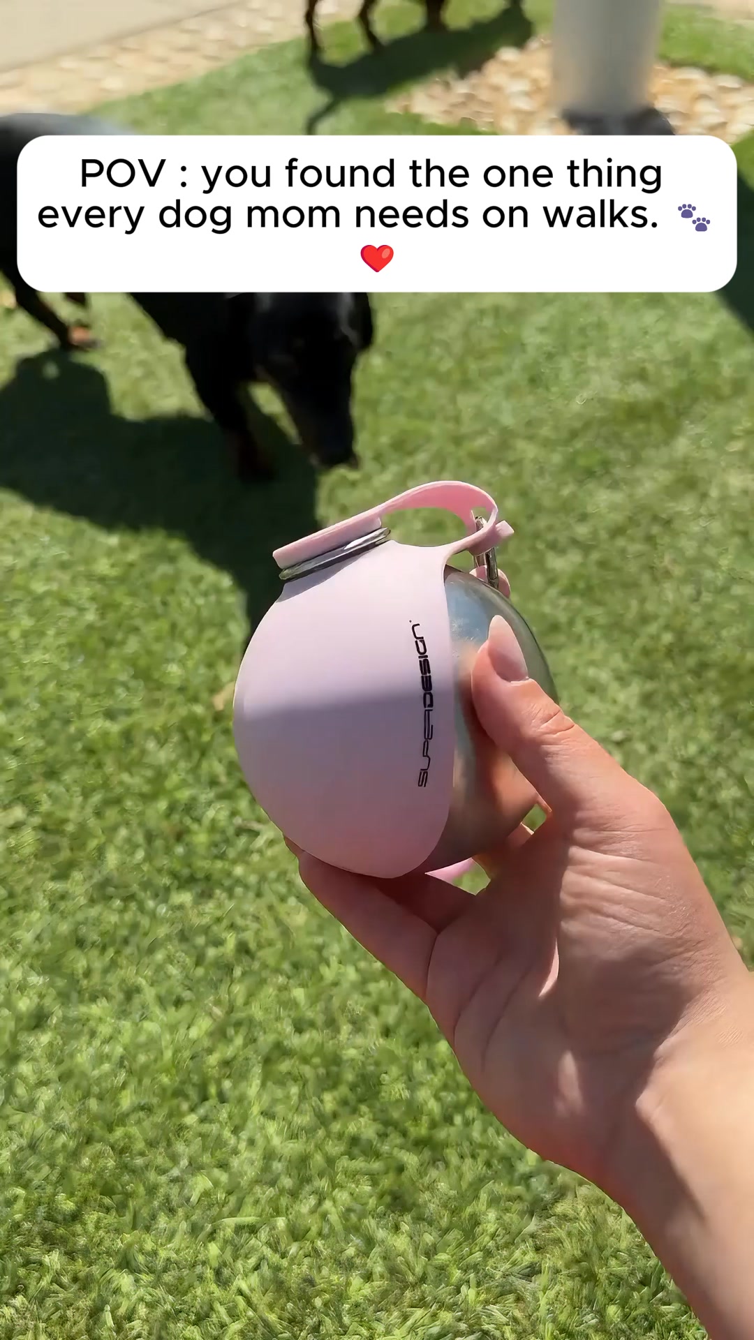 Good dog moms carry this on every walk.