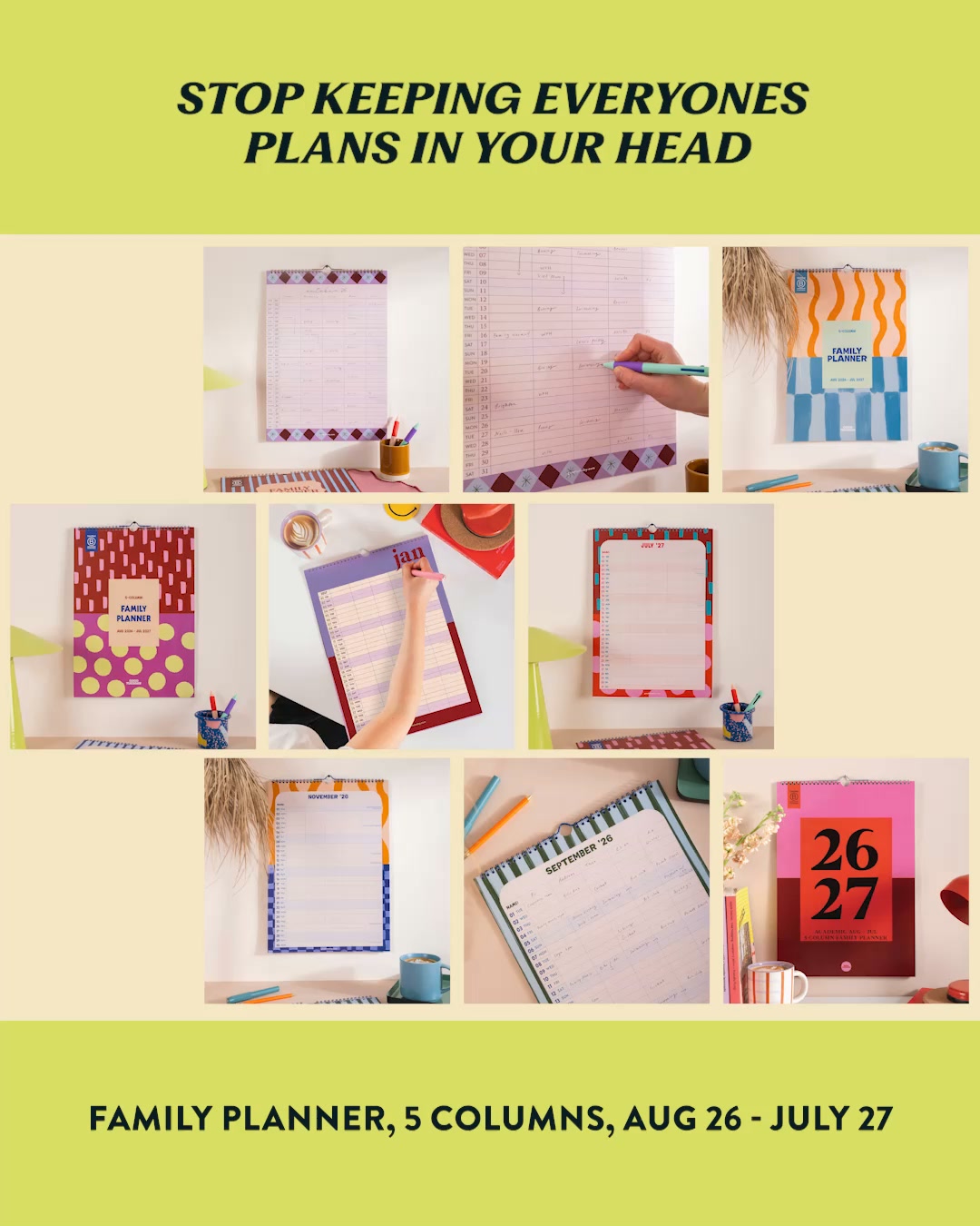 The Family Planner With Room for Everyone