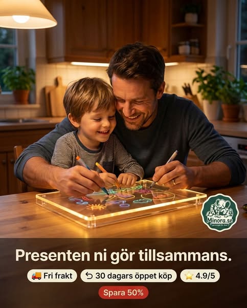 Presenten ni gör tillsammans.