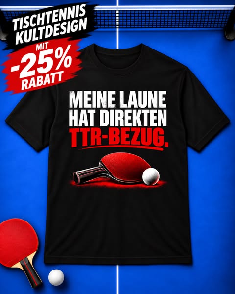 KULTIGE TISCHTENNIS DESIGNS!