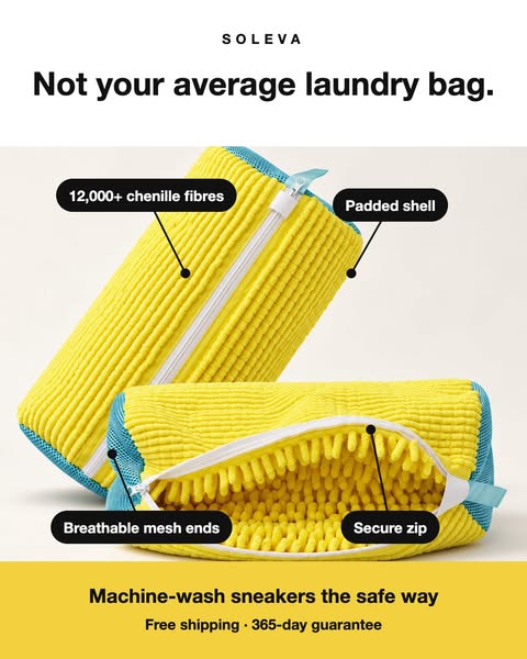 Built for washing sneakers