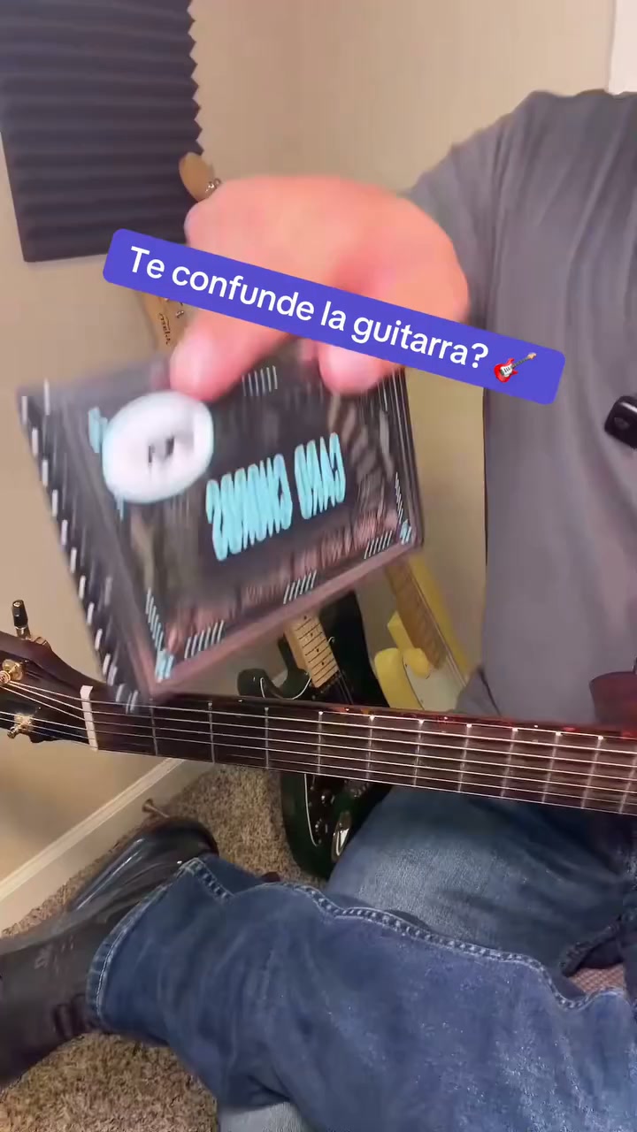 Guitar Chord Cards for Beginners (15 cards)