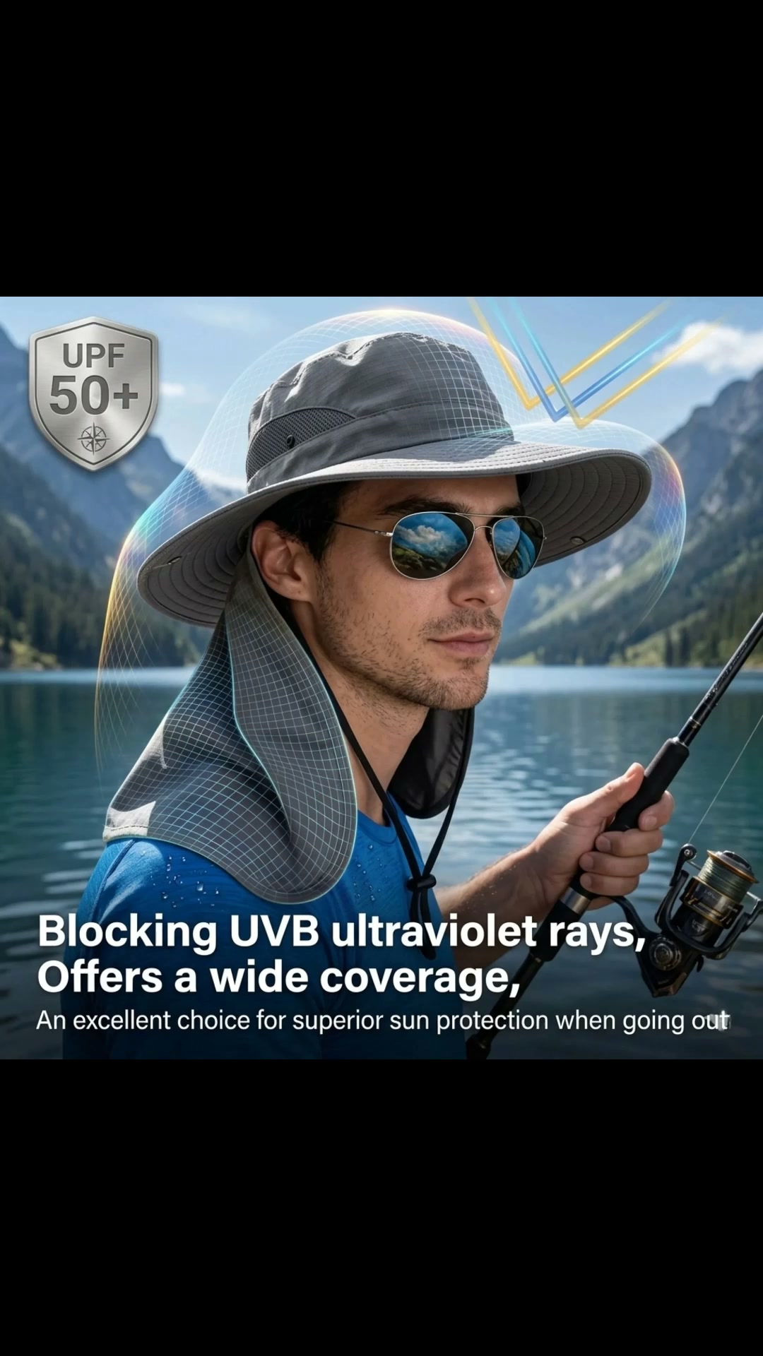 HOT DEAL Save Up To 50% Sun Protection Hat That Stops Sunburn Before It Starts