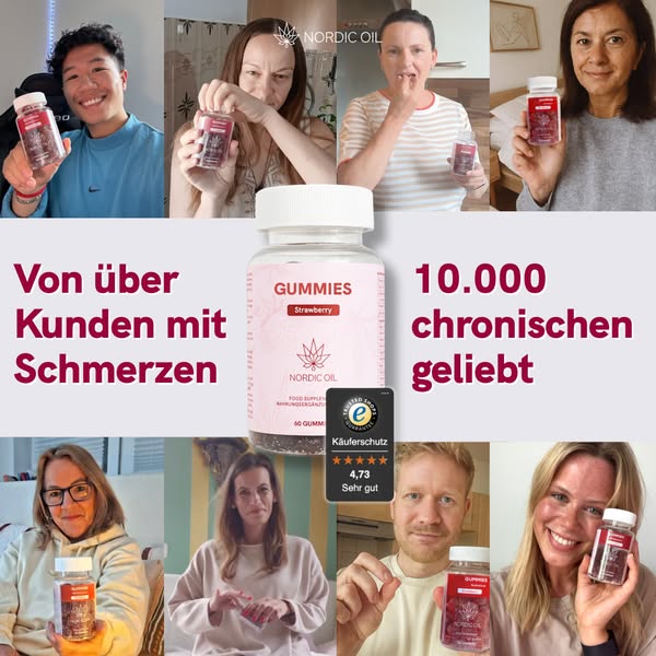 Schmerz-Gummies für 35€