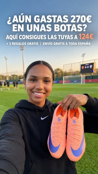 #1 TIENDA DE BOTAS DE FÚTBOL EN ESPAÑA