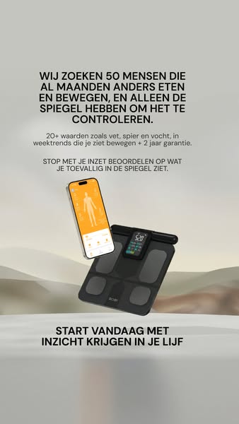 Meet meer dan alleen gewicht