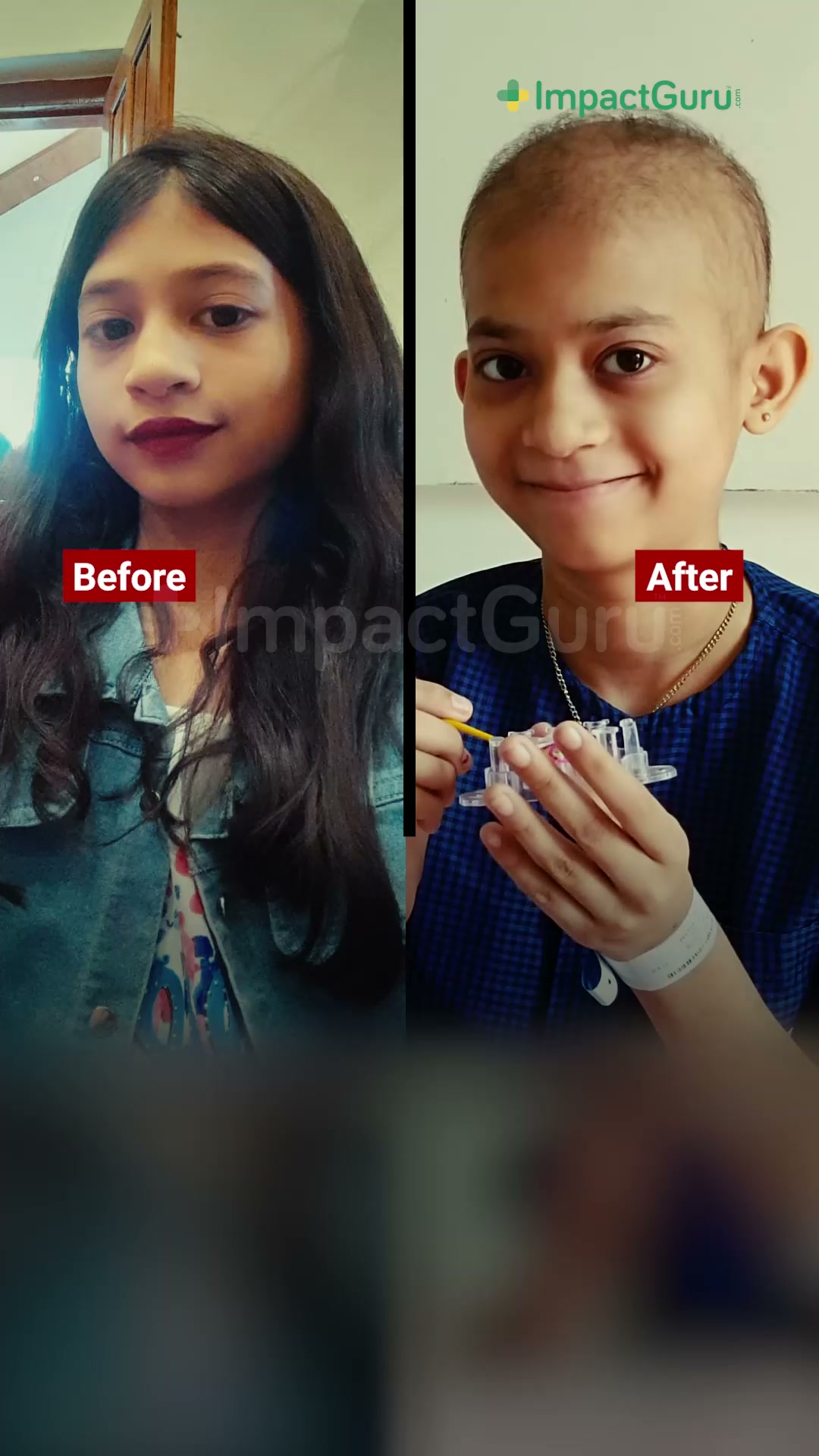 I watched my daughter lose her hair; don’t let her lose her dreams!