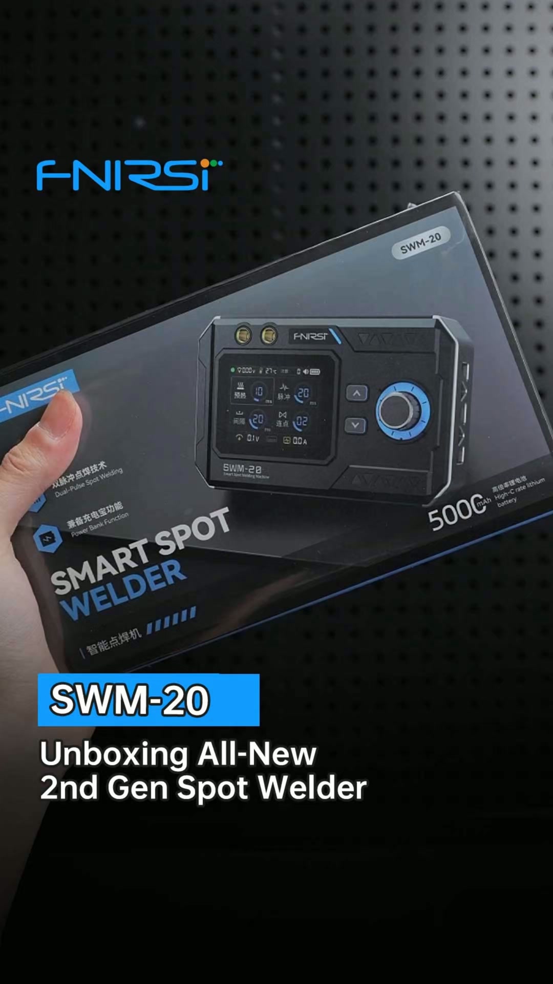 10% OFF | SWM-20 2-in-1 Portable Spot Welder