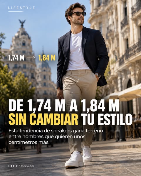 Gana hasta +10 cm de altura