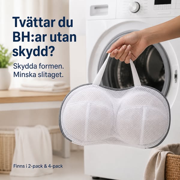 Skydda dina BH:ar i tvätten