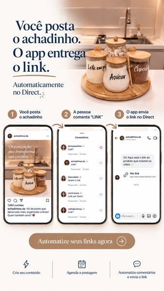 Seu achadinho vira post.