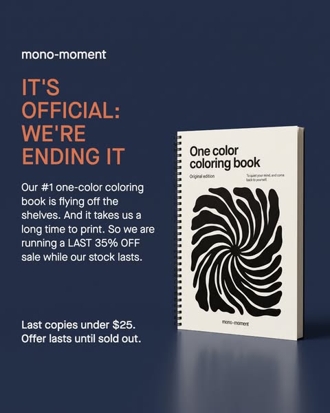 Last 35% off while stock lasts