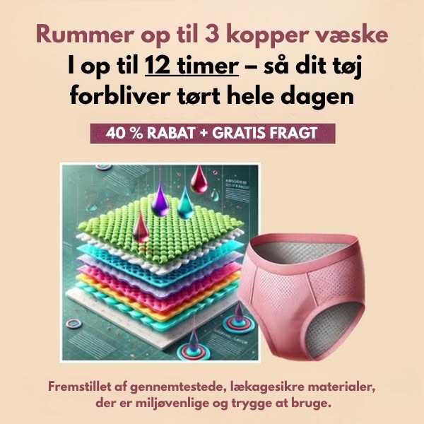 Sig farvel til urininkontinens