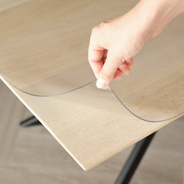 Doorzichtig tafelzeil 2mm max breedte 170cm