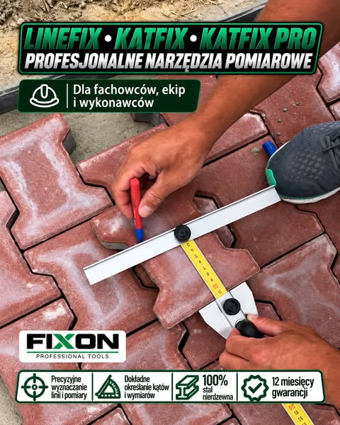 LINEFIX • KATFIX • KATFIX PRO — precyzja bez kompromisów