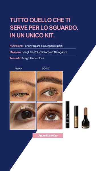 Trattamento + MakeUp Ciglia e Sopracciglia