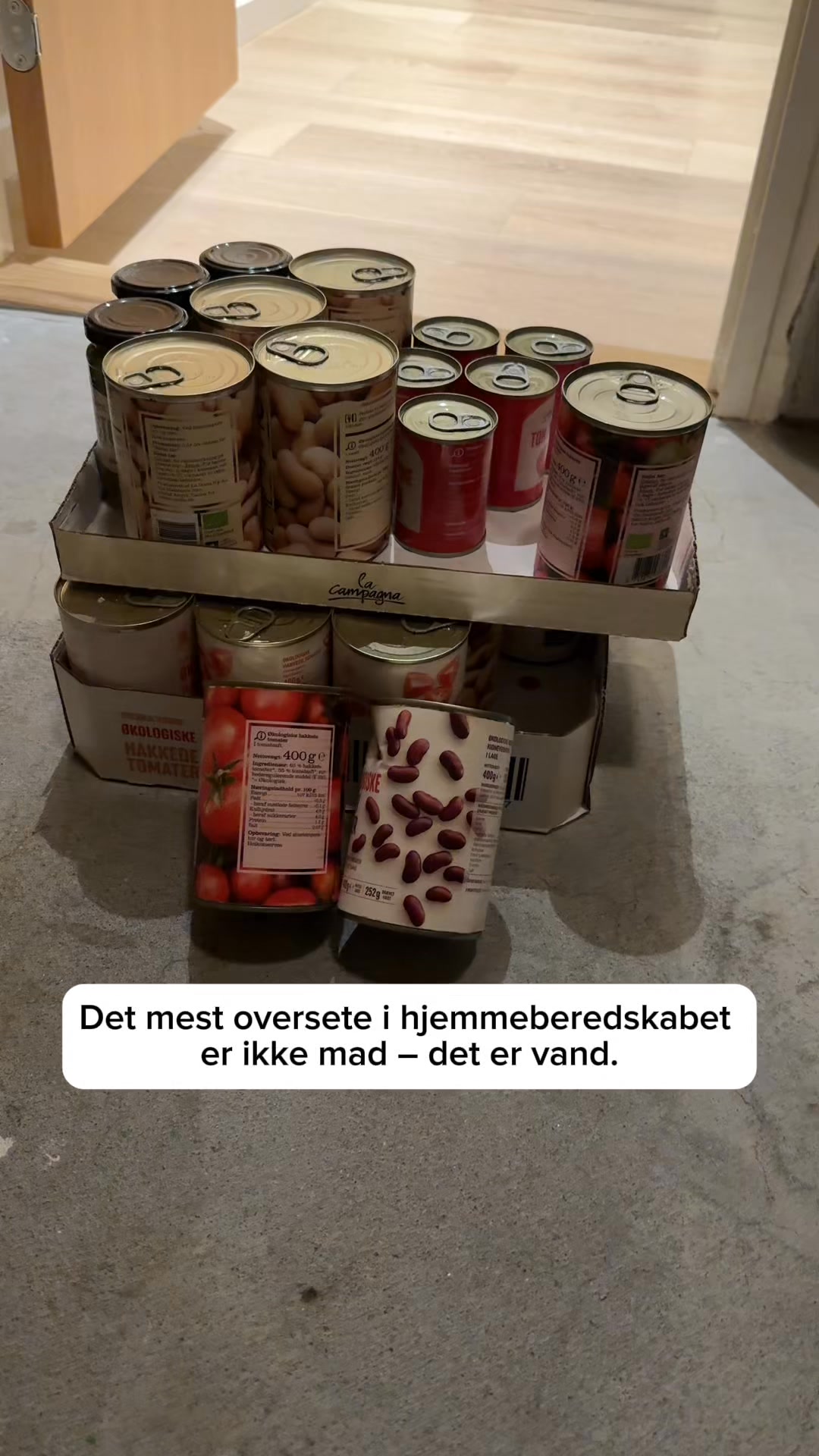 Det vigtigste behov først