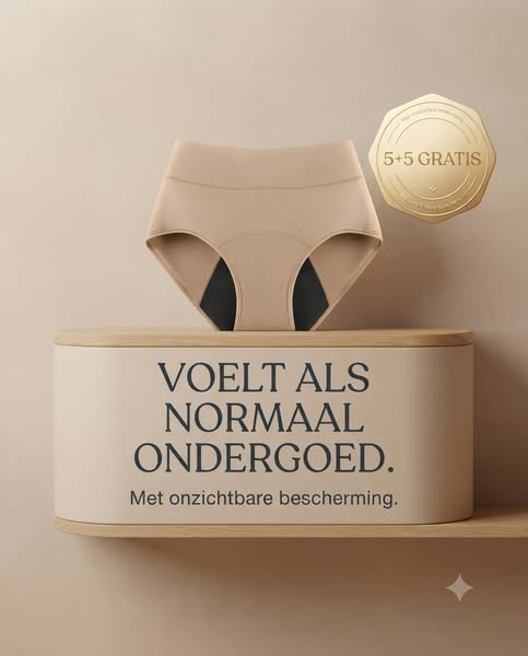 Lekvrij ondergoed heeft mijn leven veranderd!